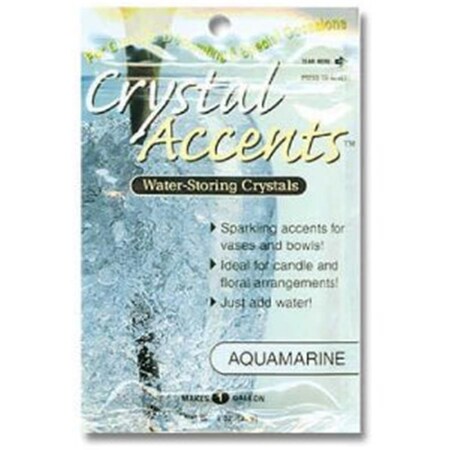 Jrm Chemical Crystal Accents 1 oz Bag Aqua Marine, 25PK CA-25A